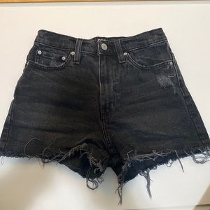BDG Black Jeans Shorts